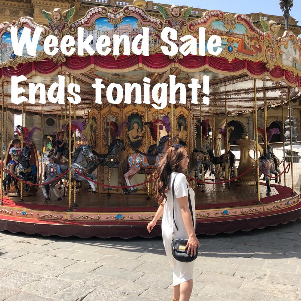 Weekend Sale Ends Tonight